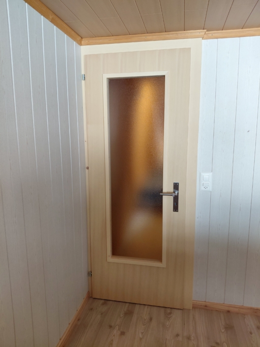 Fichte geoelt, mit Strukturglas