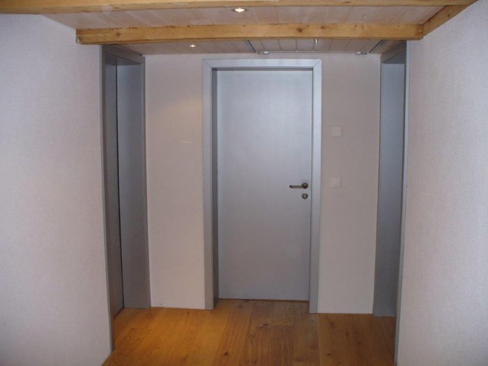 Futtertüre silber